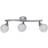 vidaXL Ceiling With Three Glass Balls Incl. Filament Taklampa