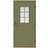 Leksandsdörren Insjön Ytterdörr Cotswoldglas S 5020-G70Y V (100x200cm)