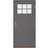 Leksandsdörren Smedby Ytterdörr Klarglas S 6000-N H (100x210cm)