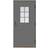 Leksandsdörren Insjön Ytterdörr Cotswoldglas S 6000-N H (100x200cm)