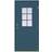 Leksandsdörren Hjortnäs Ytterdörr Cotswoldglas S 6020-B V (90x200cm)