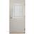 Leksandsdörren Källberget Ytterdörr Klarglas S 0502-Y50R H (100x210cm)