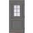 Leksandsdörren Sollerö Ytterdörr Cotswoldglas S 6000-N H (100x210cm)