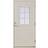 Leksandsdörren Hjortnäs Ytterdörr Cotswoldglas S 0502-Y50R V (100x200cm)