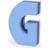 bObles Tumbling Letter G