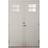 Leksandsdörren Kullsbjörken Ytterdörr Klarglas S 0502-Y50R V (150x210cm)