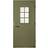 Leksandsdörren Västanvik Ytterdörr Cotswoldglas S 5020-G70Y H (100x210cm)