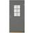 Leksandsdörren Helgås Ytterdörr Klarglas S 6000-N H (90x200cm)