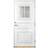 Leksandsdörren Rönnäs Ytterdörr Klarglas S 0502-Y H (90x210cm)