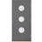 Leksandsdörren Hästberg Ytterdörr Klarglas S 6000-N V (90x200cm)