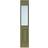 Leksandsdörren Hjortnäs Sidoljus Cotswoldglas S 5020-G70Y H (40x210cm)