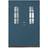 Leksandsdörren Solberga Ytterdörr Cotswoldglas S 6020-B V (150x210cm)