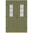 Leksandsdörren Hjortnäs Ytterdörr Cotswoldglas S 5020-G70Y H (140x210cm)