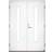 Leksandsdörren Laknäs Ytterdörr Klarglas S 0502-Y H (130x210cm)