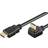 MicroConnect Gold HDMI - HDMI High Speed with Ethernet (angled) 1.5m