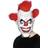 Smiffys Läskig Clownmask med Hår