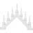 Star Trading Karin Adventsljusstake 42cm