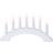 Star Trading Bea White Adventsljusstake 39cm