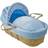 Clair De Lune Marshmallow Palm Moses Basket 11x29.1"