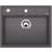 Blanco Inbouw Spoelbak Dalago 6-F Rock Grey