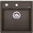 Blanco Dalago 5 Kitchen Sink 515 x 510 mm Silgranit Coffee