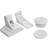 Callowesse Adhesive Magnetic Lock (4 Locks 1 Key)