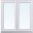 Traryd Fönster Optimal F2 15-08 Aluminium Sideswing 150x80cm
