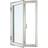 SP Fönster 700112060850 Stabil 06-08 Trä Sidohängt fönster 3-glasfönster 60x80cm