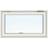 SP Fönster Balans 11-07 Aluminium Överkantshängt 3-glasfönster 110x70cm
