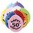 Unique Party "50th Happy Birthday Latex Balloons 10-pack