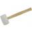 Silverline 868607 White Rubber Rubber Hammer