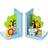 Mouse House Gifts 3D Safari Wooden Decorative Children's Bookends