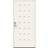 Swedoor Domino Ytterdörr Klarglas S 2570-Y90R V, H (90x200cm)