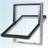 Fakro PH3 EZV-A Aluminium Roof Window Double-Pane 66x98cm