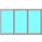 Novoroom 2500-2565mm Energi RV Aluminium Skjutfönster 2-glasfönster 250x256cm