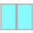 Novoroom 83211103N Energi Aluminium Fast fönster 2-glasfönster