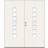 Swedoor Character Dots Ytterdörr S 2570-Y90R V (160x210cm)