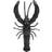 Savage Gear SG 3D LB Reaction Crayfish 7.5cm Blue & Black 5-pack