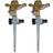 vidaXL Impulse Sprinklers 2pcs