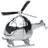 Nordahl Andersen Sparbössa Helikopter Forkromet