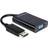 DeLock DisplayPort/USB B Micro-VGA/3.5mm 0.1m