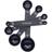 KitchenCraft Easy Store Magnetic Måttsats 4st