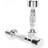 Body Power Ergo Chrome Dumbbells 2x2kg