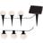 Star Trading Solar Garden Sticks With White Balls Bedlampe 9cm