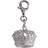 Da Capo Crown Prince Charms - Silver