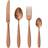 Bloomingville Copper Brushed Bestickset 4st