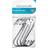 KitchenCraft Chrome Plated S Krok & Hängare 5st