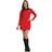 Rubies Star Trek Womens Classic Deluxe Red Dress Costume