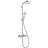 Hansgrohe Crometta 100 160 Showerpipe 1jet (27264400) Hvid, Krom