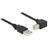 DeLock USB A - USB B (angled) 2.0 5m